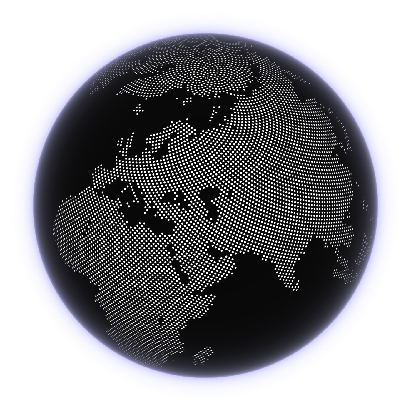 rotating globe